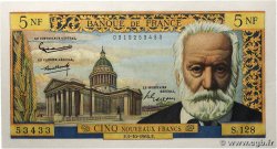 5 Nouveaux Francs VICTOR HUGO FRANCE 1964 F.56.16