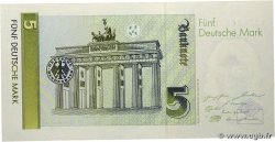 5 Deutsche Mark GERMAN FEDERAL REPUBLIC 1991 P.37 UNC-