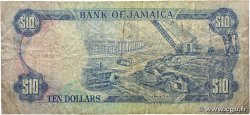 10 Dollars JAMAICA 1987 P.71b G