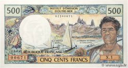 500 Francs TAHITI 1977 P.25b1 NEUF