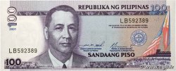 100 Pesos PHILIPPINES 2001 P.184f UNC
