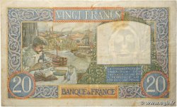 20 Francs TRAVAIL ET SCIENCE FRANCE 1941 F.12.20 F+