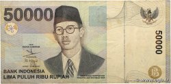 50000 Rupiah INDONESIA 2002 P.139d F