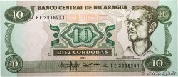 10 Cordobas NICARAGUA 1988 P.151 UNC