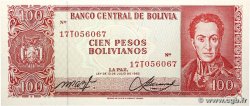 100 Pesos Bolivianos BOLIVIA 1962 P.164A UNC-