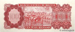100 Pesos Bolivianos BOLIVIA 1962 P.164A UNC-