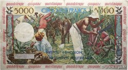 50 NF sur 5000 Francs ANTILLES FRANÇAISES  1961 P.03a pr.TTB