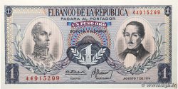 1 Peso Oro COLOMBIA 1974 P.404e SC+