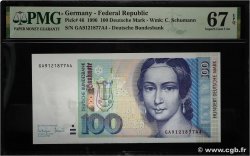 100 Deutsche Mark ALLEMAGNE FÉDÉRALE  1996 P.46