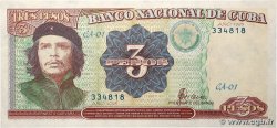 3 Pesos CUBA 1995 P.113 NEUF