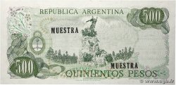 500 Pesos Spécimen ARGENTINE 1972 P.292s NEUF
