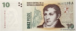 10 Pesos ARGENTINA 1998 P.348 FDC