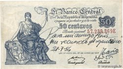 50 Centavos ARGENTINE 1936 P.256 TB+
