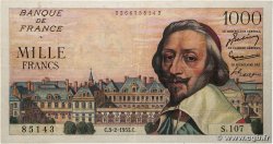 1000 Francs RICHELIEU FRANCE 1955 F.42.10 TB+