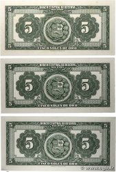 5 Soles de Oro Lot PÉROU 1965 P.083 pr.NEUF