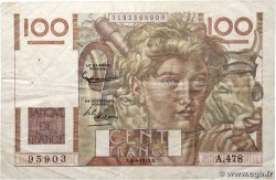 100 Francs JEUNE PAYSAN FRANCIA 1952 F.28.33