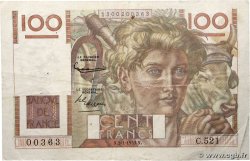 100 Francs JEUNE PAYSAN FRANCE 1953 F.28.35