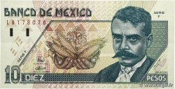 10 Pesos MEXICO 1994 P.105a EBC