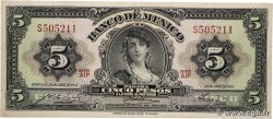5 Pesos MEXIQUE 1963 P.060h SUP