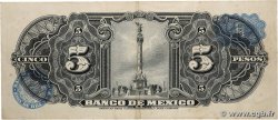 5 Pesos MEXIQUE 1963 P.060h SUP