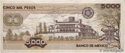 5000 Pesos MEXICO 1985 P.088a MBC+
