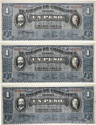 1 Peso Lot MEXICO 1915 PS.0530e AU+