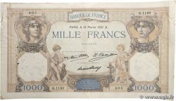 1000 Francs CÉRÈS ET MERCURE FRANKREICH 1931 F.37.06 fS