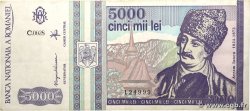 5000 Lei ROMANIA 1993 P.104a