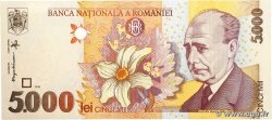 5000 Lei ROMANIA 1998 P.107b