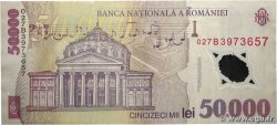 50000 Lei ROMANIA 2002 P.113a q.BB
