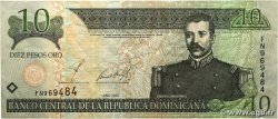 10 Pesos Oro RÉPUBLIQUE DOMINICAINE 2002 P.168b