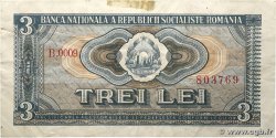 3 Lei ROMANIA 1966 P.092a