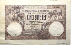 500 Lei ROMANIA 1919 P.022c