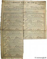 28  Francs Planche FRANCE Paris 1796