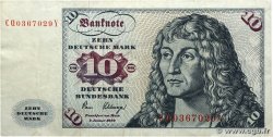 10 Deutsche Mark GERMAN FEDERAL REPUBLIC 1980 P.31 q.BB