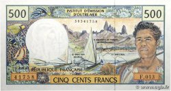 500 Francs POLYNESIA, FRENCH OVERSEAS TERRITORIES 2000 P.01f UNC