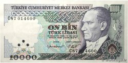 10000 Lira TURQUíA 1988 P.199b SC