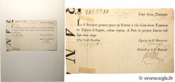 100 Livres Tournois typographié FRANCE 1720 Dor.26