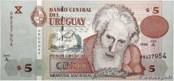 5 Pesos Uruguayos URUGUAY 1998 P.080 FDC