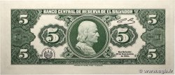 5 Colones EL SALVADOR 1983 P.134a UNC-
