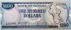 100 Dollars GUYANA 1989 P.28 UNC-
