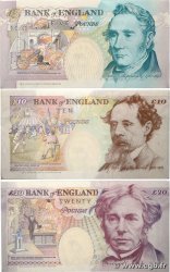 5, 10 et 20 Pounds Set de présentation ANGLETERRE  1999 P.(382-383-384) NEUF
