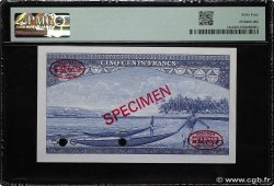 500 Francs Spécimen GUINÉE  1960 P.14s pr.NEUF