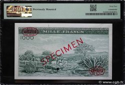 1000 Francs Spécimen GUINÉE  1960 P.15s pr.NEUF