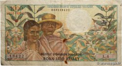 1000 Francs - 200 Ariary MADAGASCAR 1966 P.059a