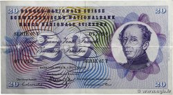 20 Francs SUISSE 1970 P.46r
