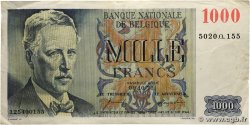 1000 Francs BELGIQUE 1953 P.131
