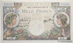 1000 Francs COMMERCE ET INDUSTRIE FRANCE 1940 F.39.02