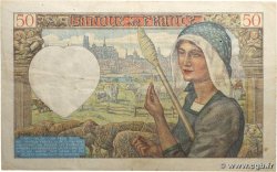 50 Francs JACQUES CŒUR FRANCE 1940 F.19.01 TTB