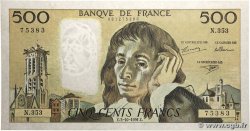 500 Francs PASCAL FRANCE 1991 F.71.48